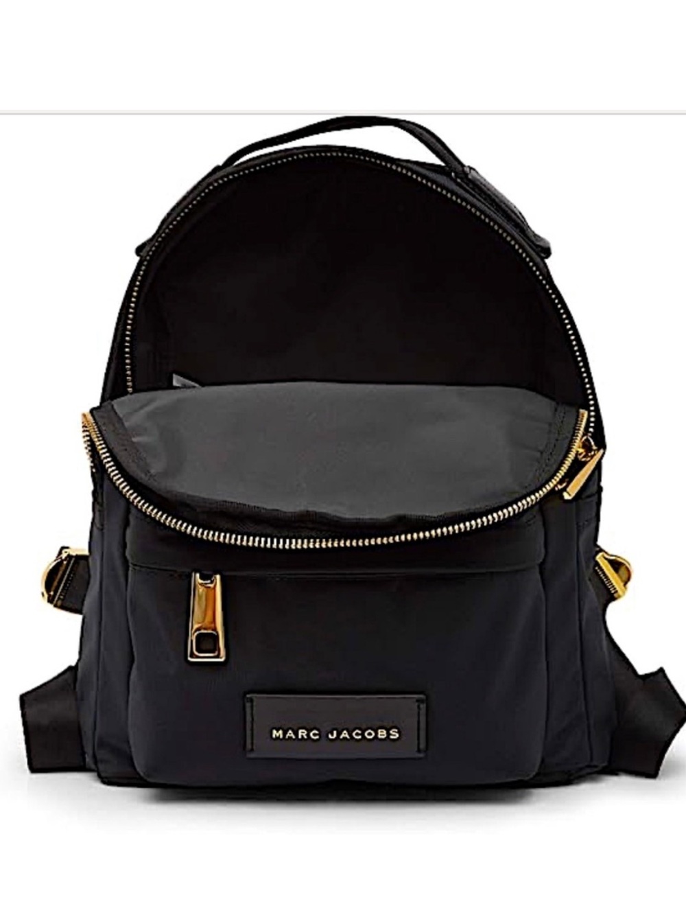 MARC JACOBS BLACK BACKPACK - Picture 7 of 8